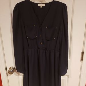 Umgee Navy Dress